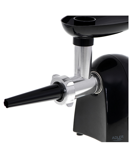 Adler Meat mincer AD 4811 Black, 600 W, Number of speeds 1, Throughput (kg/min) 1.8