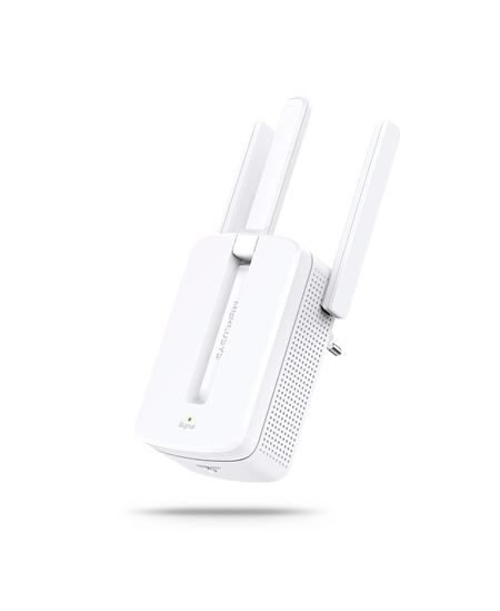 Mercusys Wi-Fi Range Extender MW300RE 802.11n, 2.4GHz, 300 Mbit/s, Antenna type 3xExternal