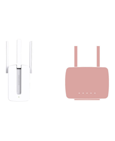 Mercusys Wi-Fi Range Extender MW300RE 802.11n, 2.4GHz, 300 Mbit/s, Antenna type 3xExternal