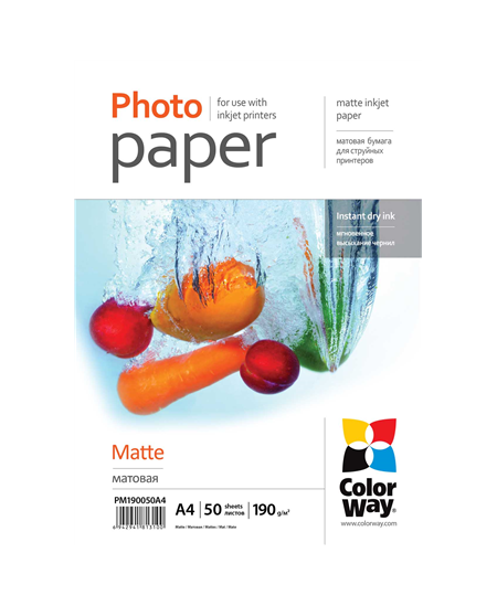 190 g/m² | A4 | Matte Photo Paper
