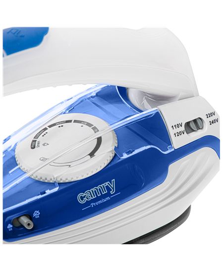 Camry CR 5040 | Steam travel iron | 1600 W | Water tank capacity 80 ml | Continuous steam 10 g/min | Steam boost performance 50 
