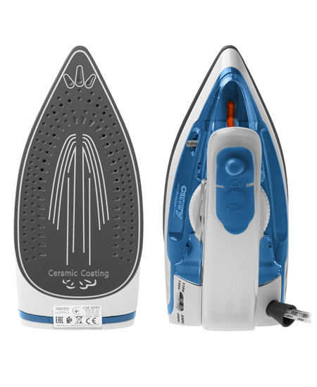 Camry CR 5040 | Steam travel iron | 1600 W | Water tank capacity 80 ml | Continuous steam 10 g/min | Steam boost performance 50 