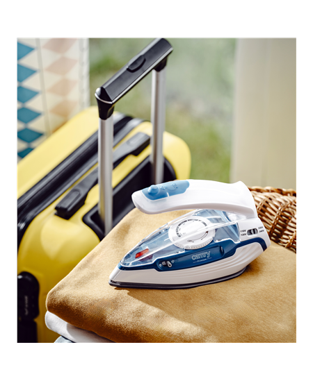 Camry CR 5040 | Steam travel iron | 1600 W | Water tank capacity 80 ml | Continuous steam 10 g/min | Steam boost performance 50 