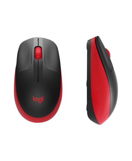 Logitech | Full size Mouse | M190 | Wireless | USB | Red