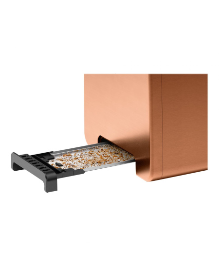 Bosch DesignLine Toaster TAT4P429 Power 970 W, Number of slots 2, Housing material Stainless Steel, Copper/Black
