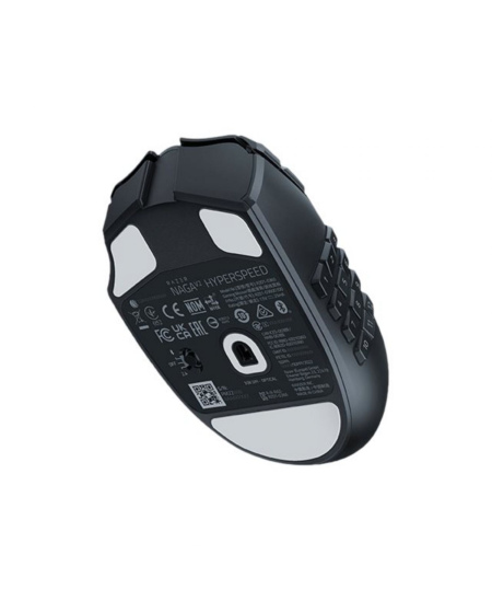 Razer Naga V2 HyperSpeed Gaming Mouse, 2.4GHz, Bluetooth, Wireless, Black