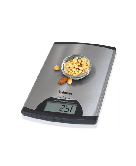 Tristar Kitchen scale KW-2435 Maximum weight (capacity) 5 kg, Metallic