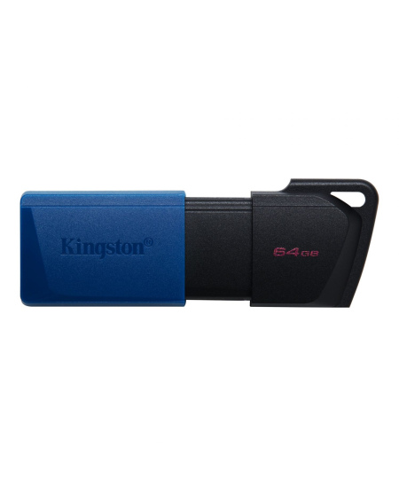 Kingston USB 3.2 Flash Drive DataTraveler Exodia M 64 GB, USB 3.2, Black/Blue