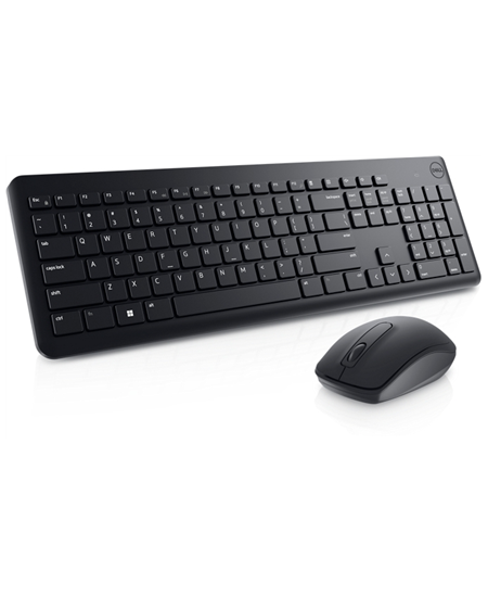 Dell | Keyboard and Mouse | KM3322W | Keyboard and Mouse Set | Wireless | Batteries included | LT | Black | Wireless connection