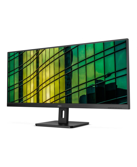 AOC | Monitor | U34E2M | 34 " | VA | WQHD | 21:9 | 100 Hz | 4 ms | 3440 x 1440 | 300 cd/m² | HDMI ports quantity 2 | Black