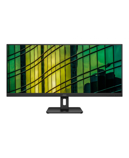 AOC | Monitor | U34E2M | 34 " | VA | WQHD | 21:9 | 100 Hz | 4 ms | 3440 x 1440 | 300 cd/m² | HDMI ports quantity 2 | Black