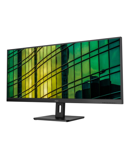 AOC | Monitor | U34E2M | 34 " | VA | WQHD | 21:9 | 100 Hz | 4 ms | 3440 x 1440 | 300 cd/m² | HDMI ports quantity 2 | Black