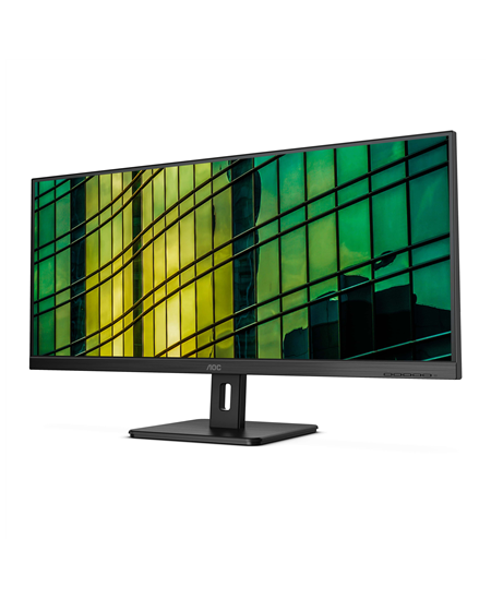 AOC | Monitor | U34E2M | 34 " | VA | WQHD | 21:9 | 100 Hz | 4 ms | 3440 x 1440 | 300 cd/m² | HDMI ports quantity 2 | Black