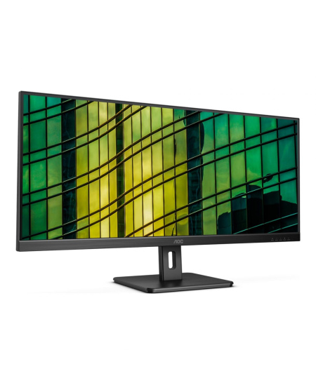 AOC | Monitor | U34E2M | 34 " | VA | WQHD | 21:9 | 100 Hz | 4 ms | 3440 x 1440 | 300 cd/m² | HDMI ports quantity 2 | Black