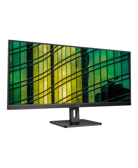 AOC | Monitor | U34E2M | 34 " | VA | WQHD | 21:9 | 100 Hz | 4 ms | 3440 x 1440 | 300 cd/m² | HDMI ports quantity 2 | Black