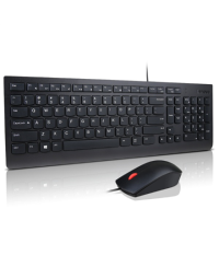 Lenovo Essential | Keyboard and Mouse Combo | Wired | US Euro | Black