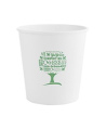 Vienkartiniai indeliai sriubai, VEGWARE, Green tree, popieriniai, 720 ml, D 115 mm, 25 vnt