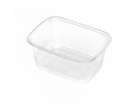 Vienkartinis indelis, PP, skaidrus, 250 ml, 10,8 x 8 x H 5,1cm, 1000vnt