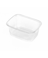 Vienkartinis indelis, PP, skaidrus, 250 ml, 10,8 x 8 x H 5,1cm, 1000vnt