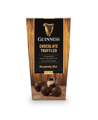 Juodojo šokolado saldainiai GUINNESS, su triufeliai, 135 g