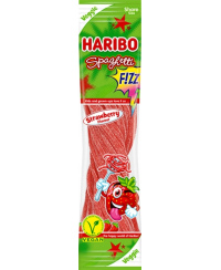 Guminukai HARIBO, Spaghetti, Strawberry sour, 200 g