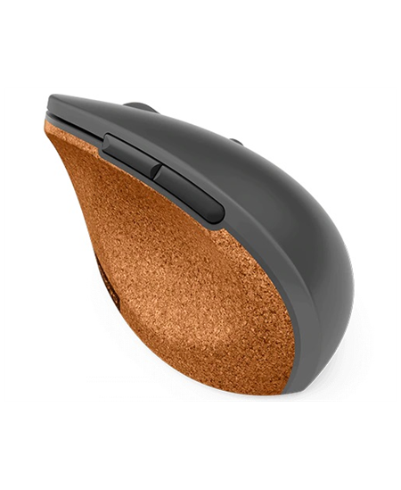Lenovo | Go Wireless Vertical Mouse | Wireless optical | USB-A | Grey