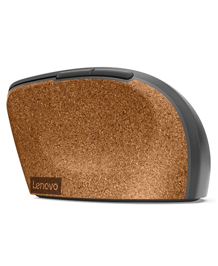 Lenovo | Go Wireless Vertical Mouse | Wireless optical | USB-A | Grey