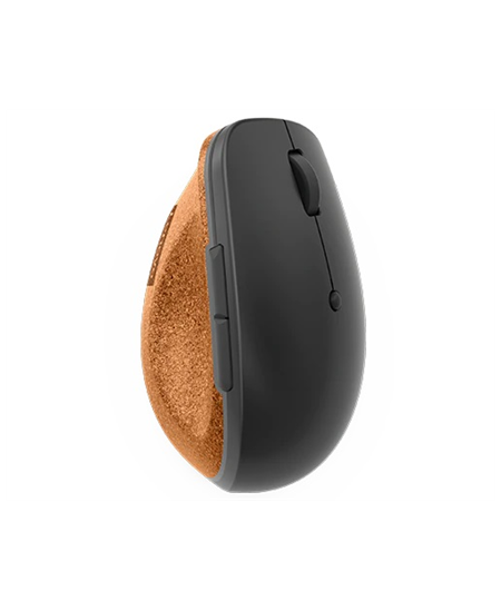 Lenovo | Go Wireless Vertical Mouse | Wireless optical | USB-A | Grey