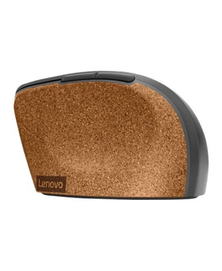 Lenovo | Go Wireless Vertical Mouse | Wireless optical | USB-A | Grey