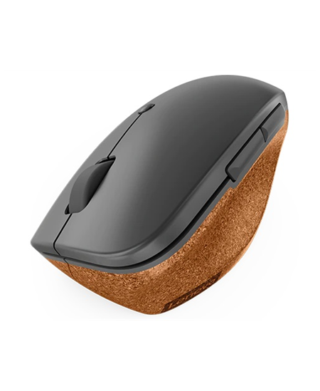 Lenovo | Go Wireless Vertical Mouse | Wireless optical | USB-A | Grey