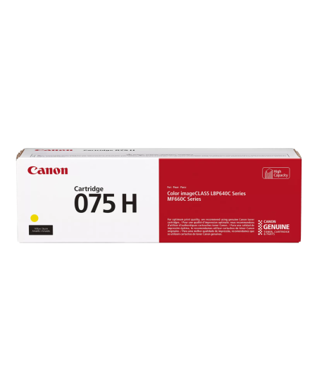 Canon CRG 075H Y (6366C002) Lazerinė kasetė, Geltona