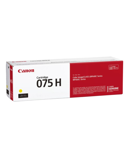 Canon CRG 075H Y (6366C002) Lazerinė kasetė, Geltona