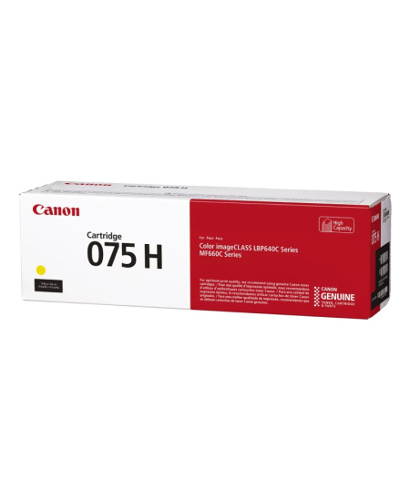 Canon CRG 075H Y (6366C002) Lazerinė kasetė, Geltona