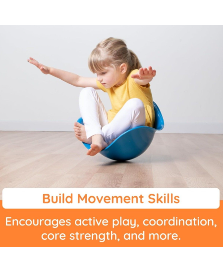 Judėjimo ir vaizduotės žaislas Moluk „Bilibo“ (ledo melsva)