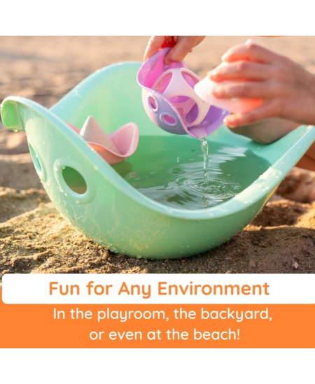 Judėjimo ir vaizduotės žaislas Moluk „Bilibo“ (ledo melsva)