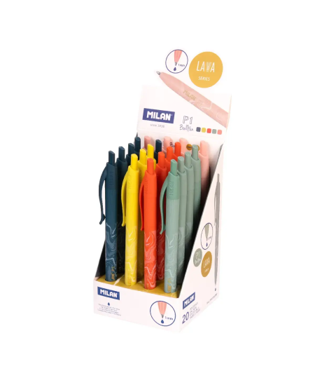 Automatinis tušinukas MILAN LAVA, 1 mm, mėlynas