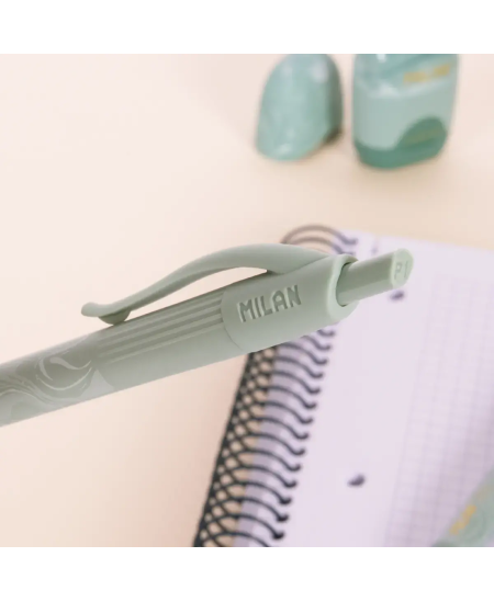 Automatinis tušinukas MILAN LAVA, 1 mm, mėlynas