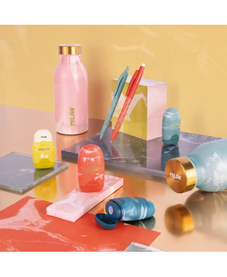 Automatinis tušinukas MILAN LAVA, 1 mm, mėlynas