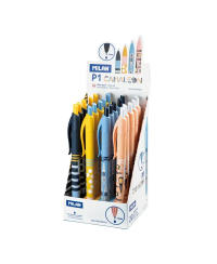 Automatinis tušinukas MILAN CAMELION SWIMS, 1 mm, mėlynas