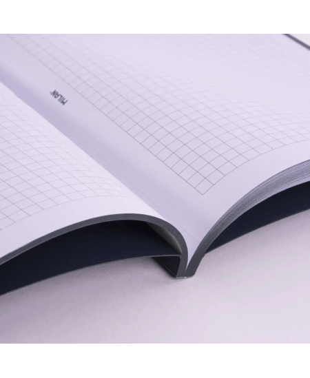 Sąsiuvinis langeliais MILAN, A5, 48 lapai, mėlynas