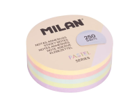 Lipnūs lapeliai MILAN, 250 lapelių, pastelinės spalvos