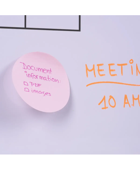 Lipnūs lapeliai MILAN, 250 lapelių, pastelinės spalvos