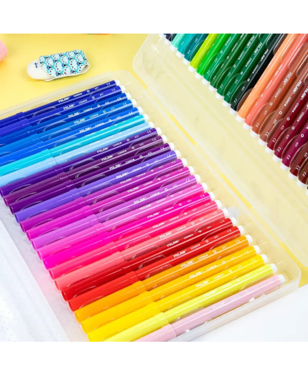 Flomasteriai MILAN,  50 vnt., 50 spalvų