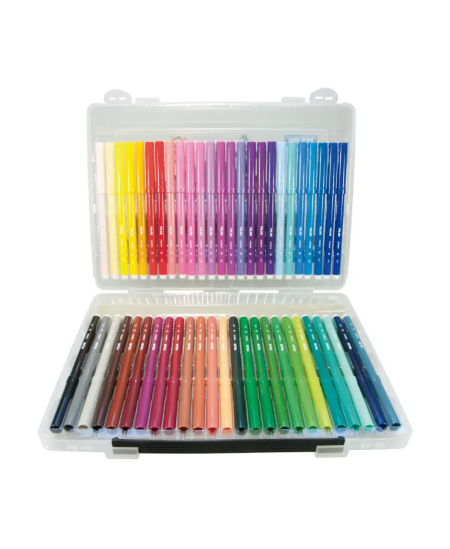 Flomasteriai MILAN,  50 vnt., 50 spalvų