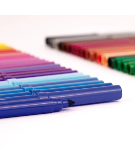 Flomasteriai MILAN,  50 vnt., 50 spalvų