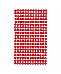 Lipnūs perlai 6mm 260vnt RED