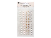 Lipnūs perlai 120vnt.MOCCA CREAM