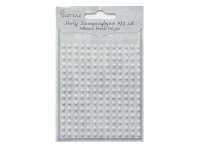 Lipnūs perlai 3mm 195vnt.balta
