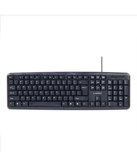 Gembird 4-in-1 Multimedia office set KBS-UO4-01 Wired, Mouse included, US Layout, Black