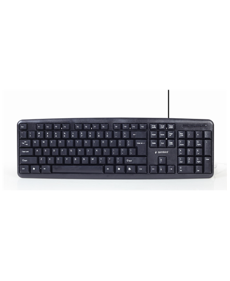 Gembird 4-in-1 Multimedia office set KBS-UO4-01 Wired, Mouse included, US Layout, Black